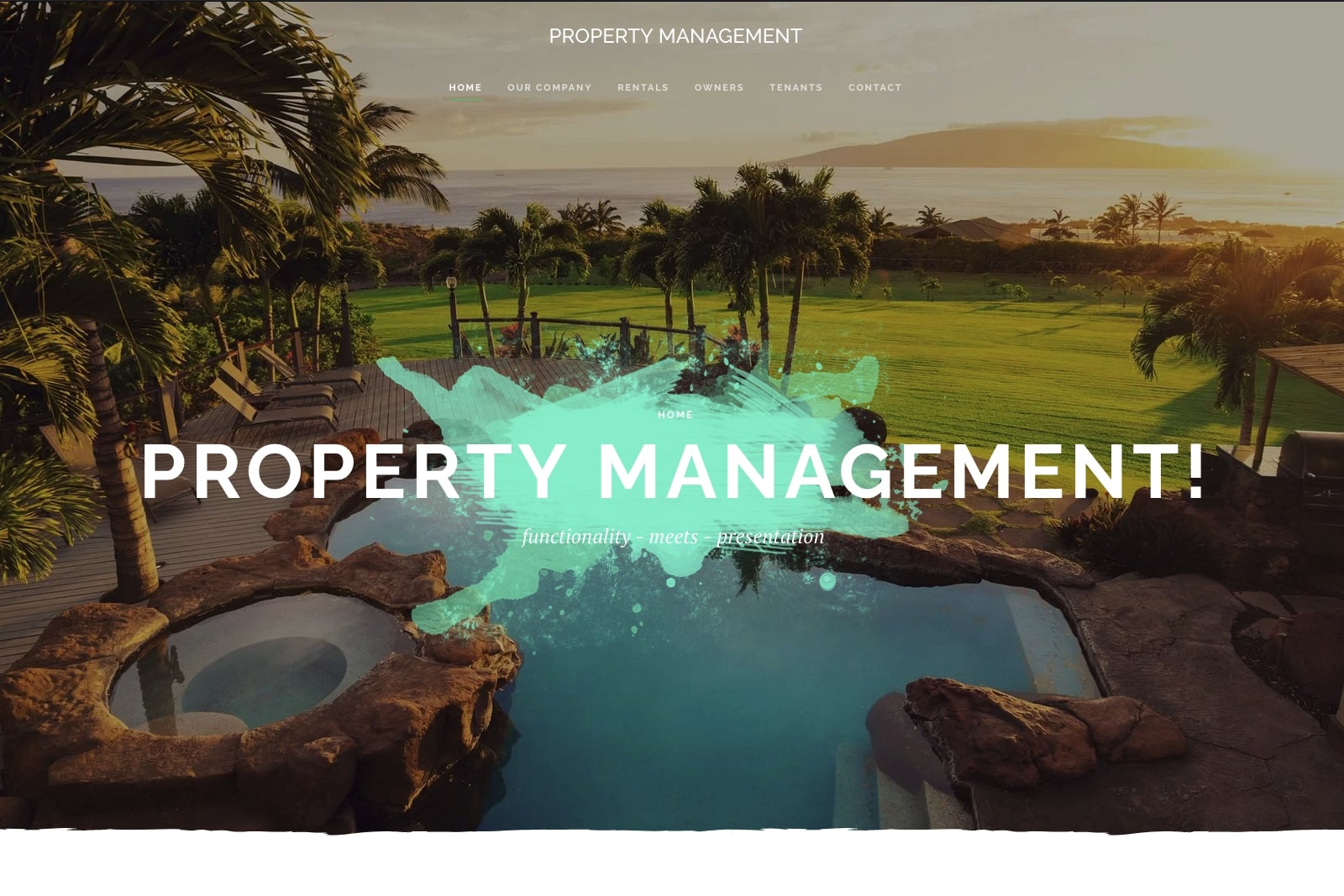 website design for real estate developers hawaii 