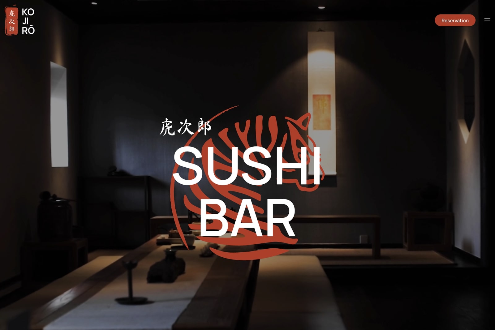 Sushi Restaurant Hawaii Website Demo