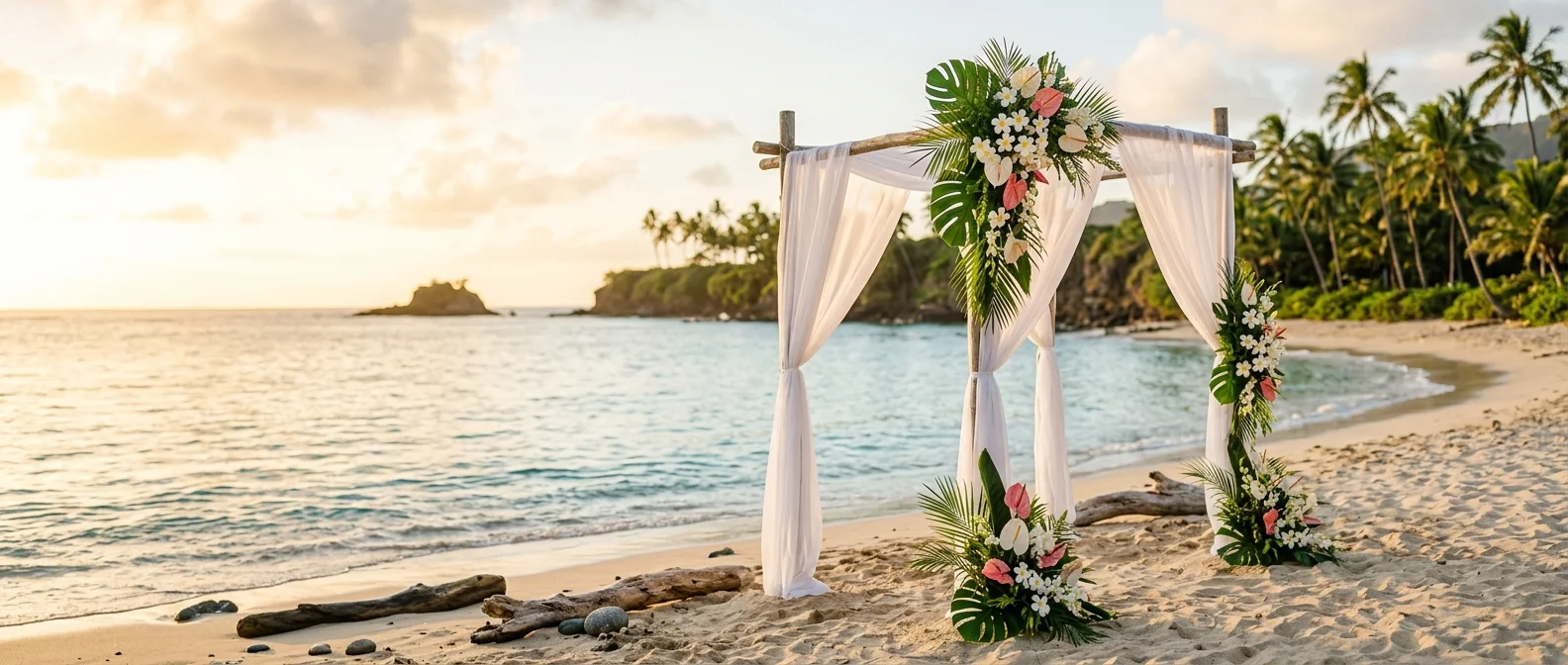 Hawaii destination wedding marketing — DLNR permits, visual-first SEO, source-market strategy